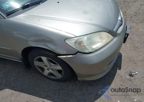 2004 Honda Civic Ex from USA, damaged, VIN 2HGES26784H540439